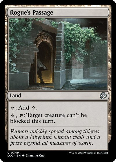 Rogue's Passage (Commander: The Lost Caverns of Ixalan) Light Play