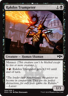 Rakdos Trumpeter (Ravnica Allegiance) Light Play