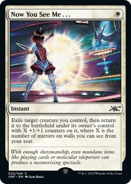 Now You See Me... (Unfinity) Light Play