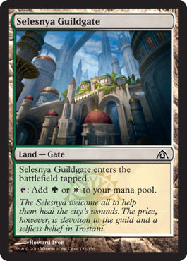 Selesnya Guildgate (Dragon's Maze) Light Play