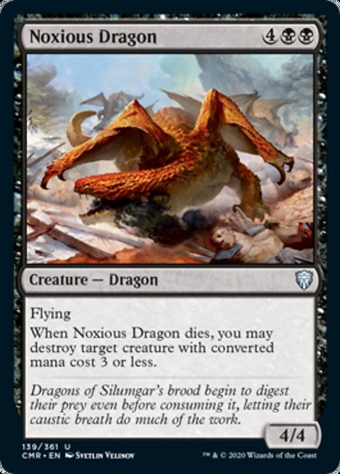 Noxious Dragon (Commander Legends) Light Play