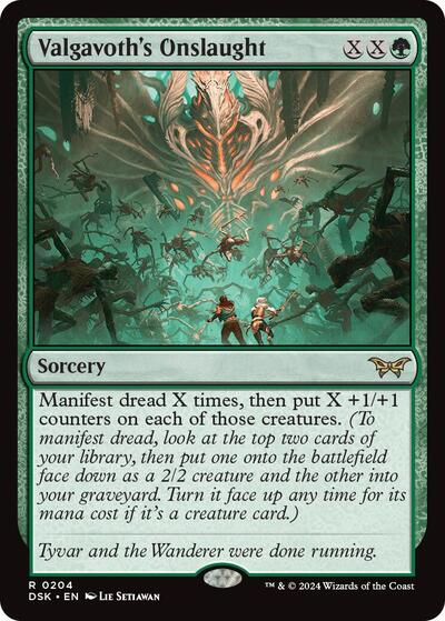 Valgavoth's Onslaught (Duskmourn: House of Horror) Light Play