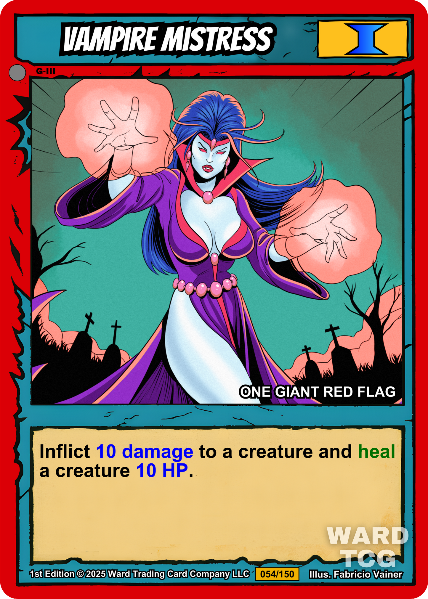 054 Vampire Mistress FOIL - Common
