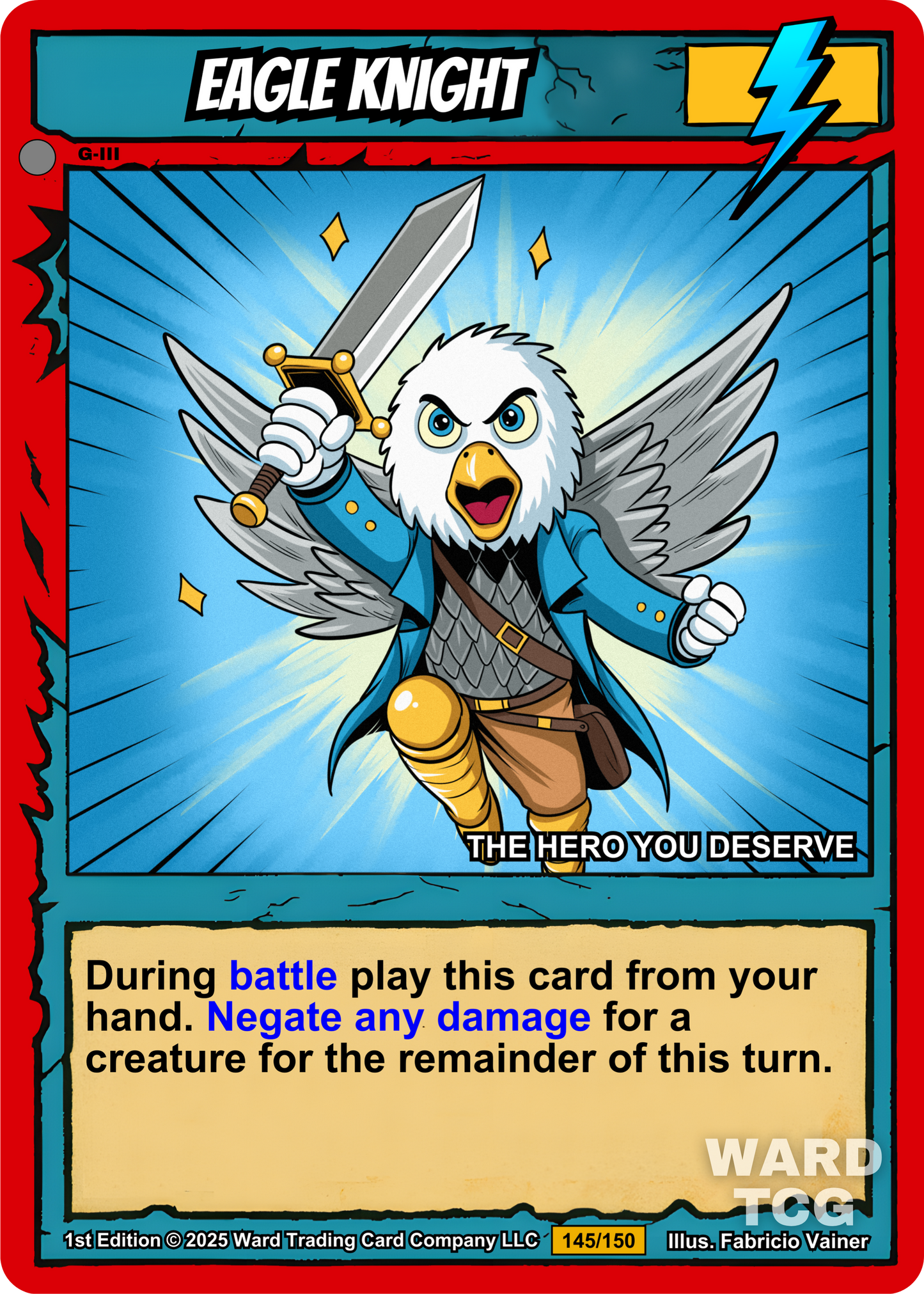 145 Eagle Knight - Common