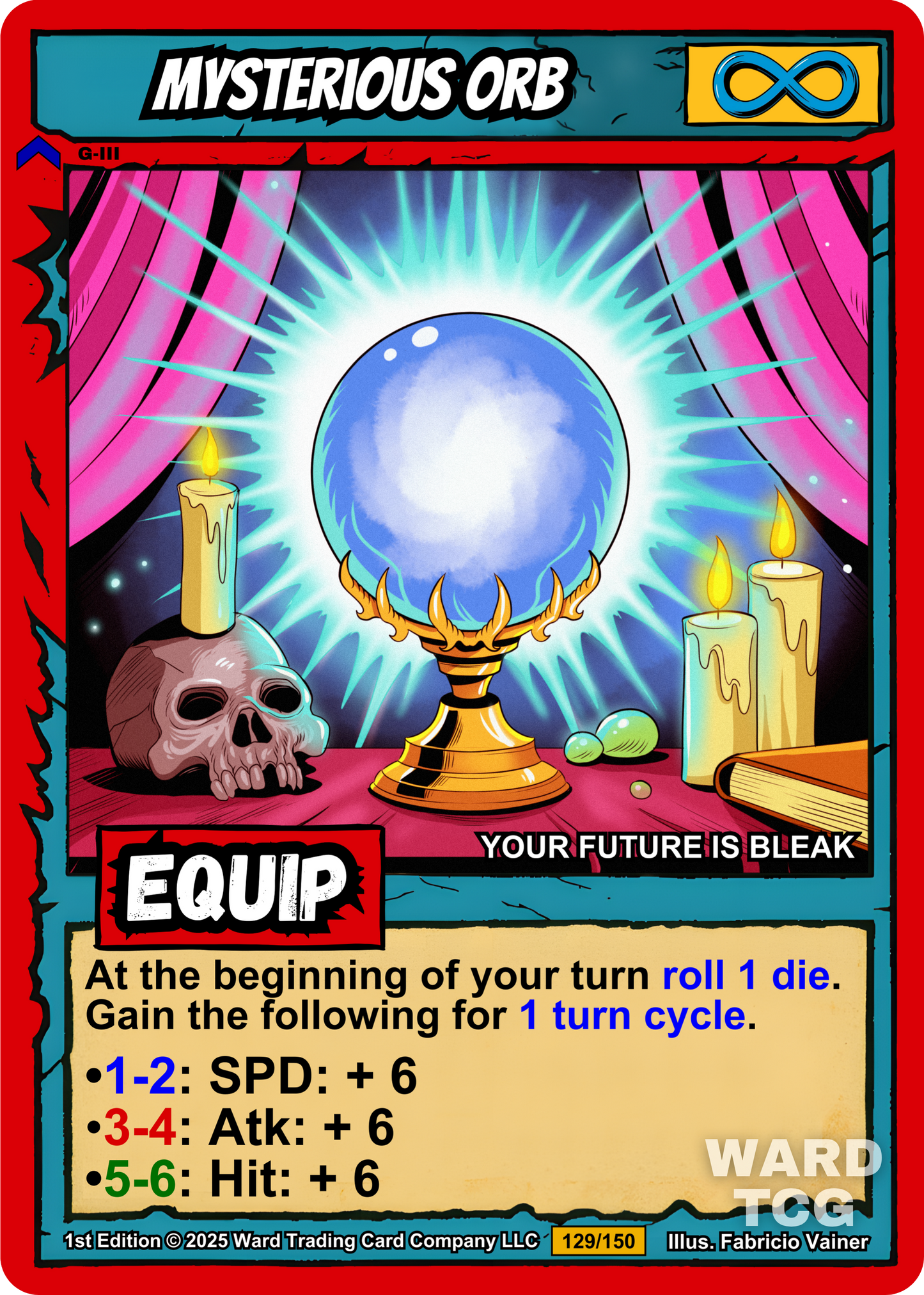 129 Mysterious Orb FOIL - Rare