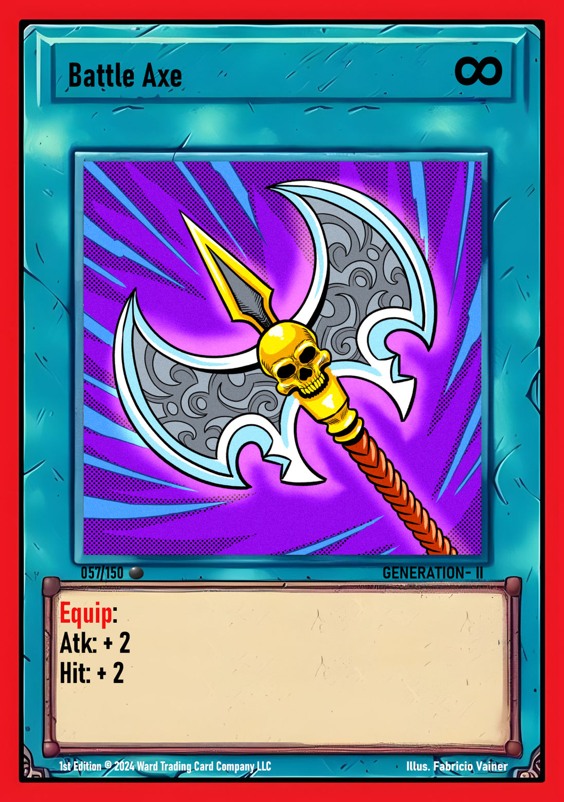 057 Battle Axe FOIL - Common