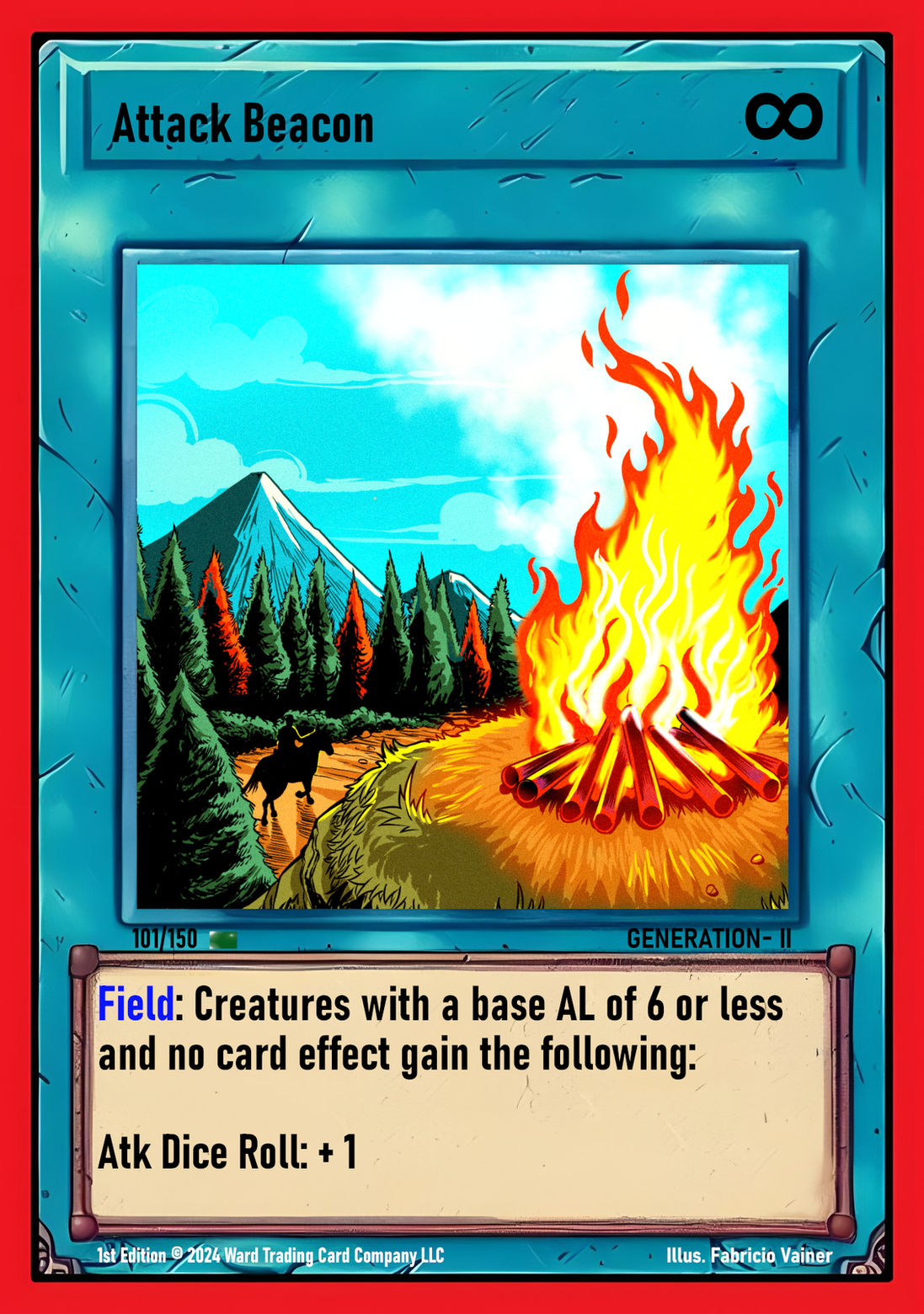 101 Attack Beacon FOIL - Uncommon