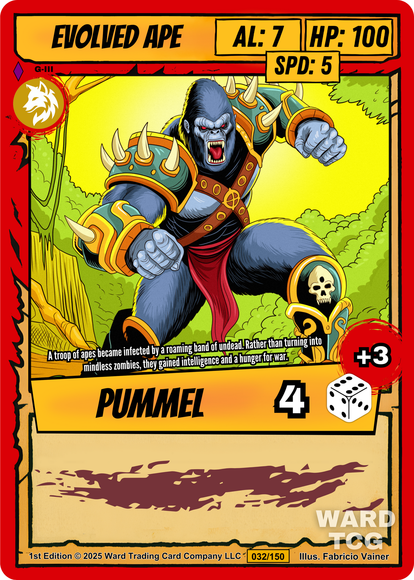 032 Evolved Ape FOIL - Epic