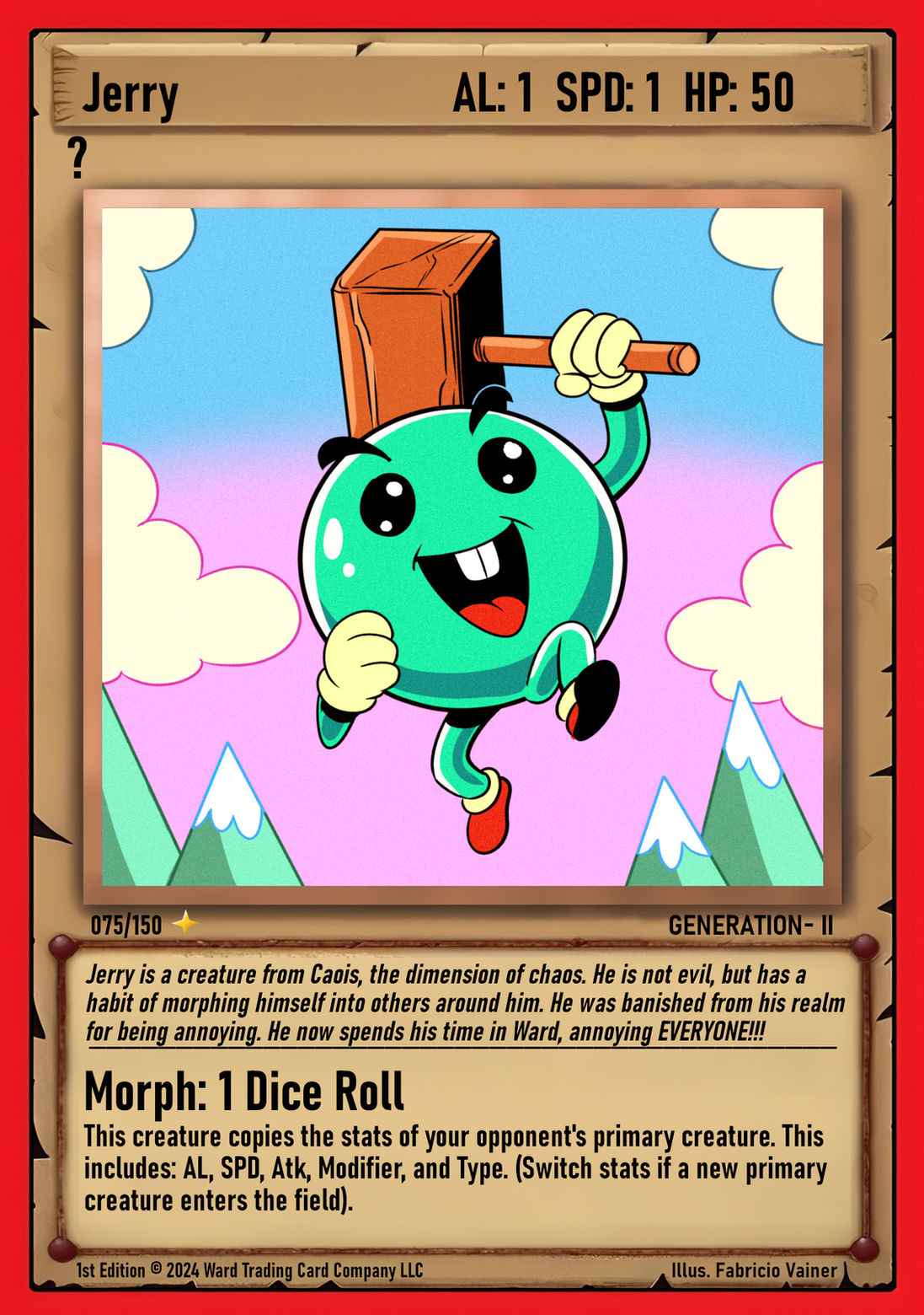 075 Jerry FOIL - Legendary