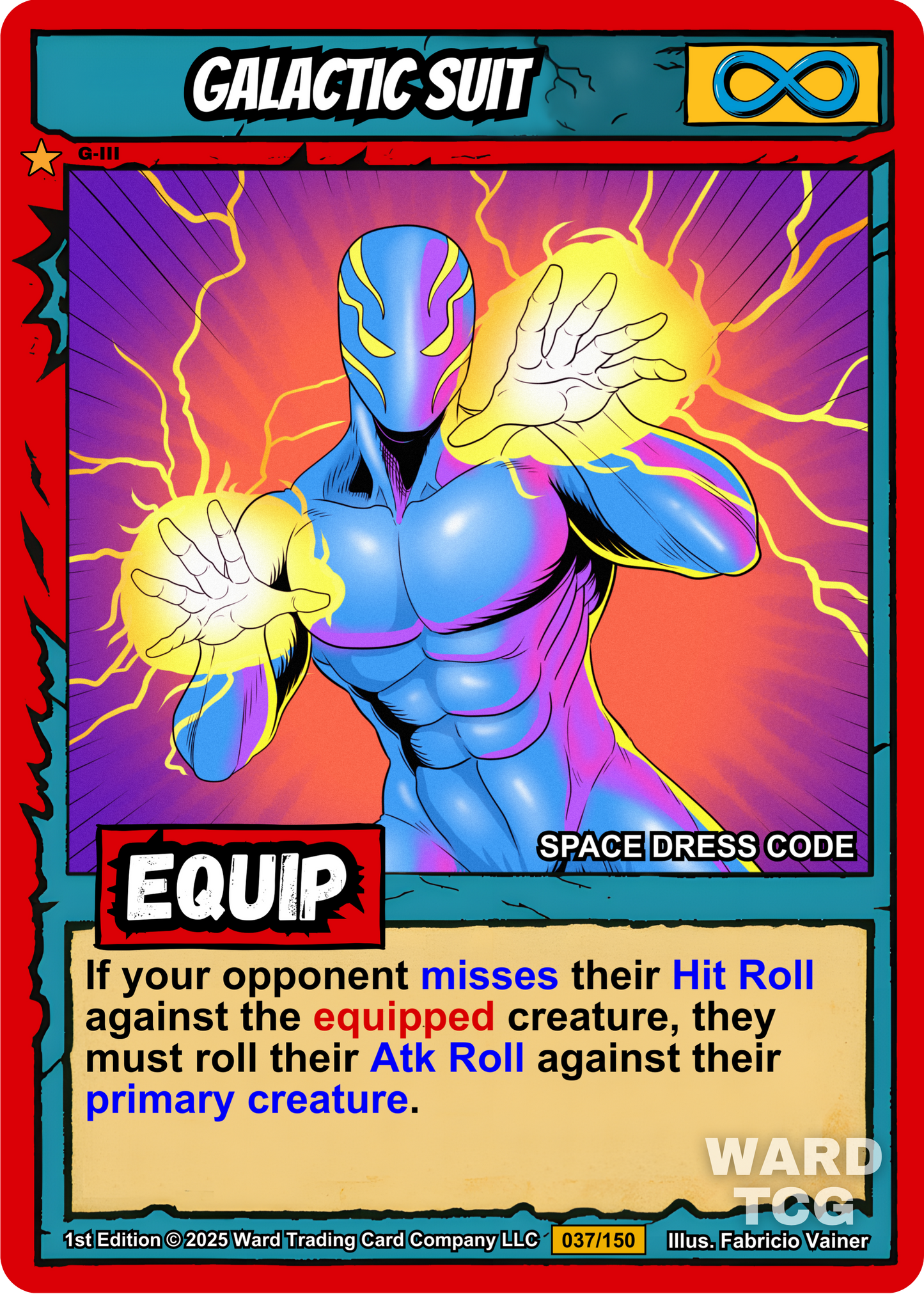 037 Galactic Suit FOIL - Legendary