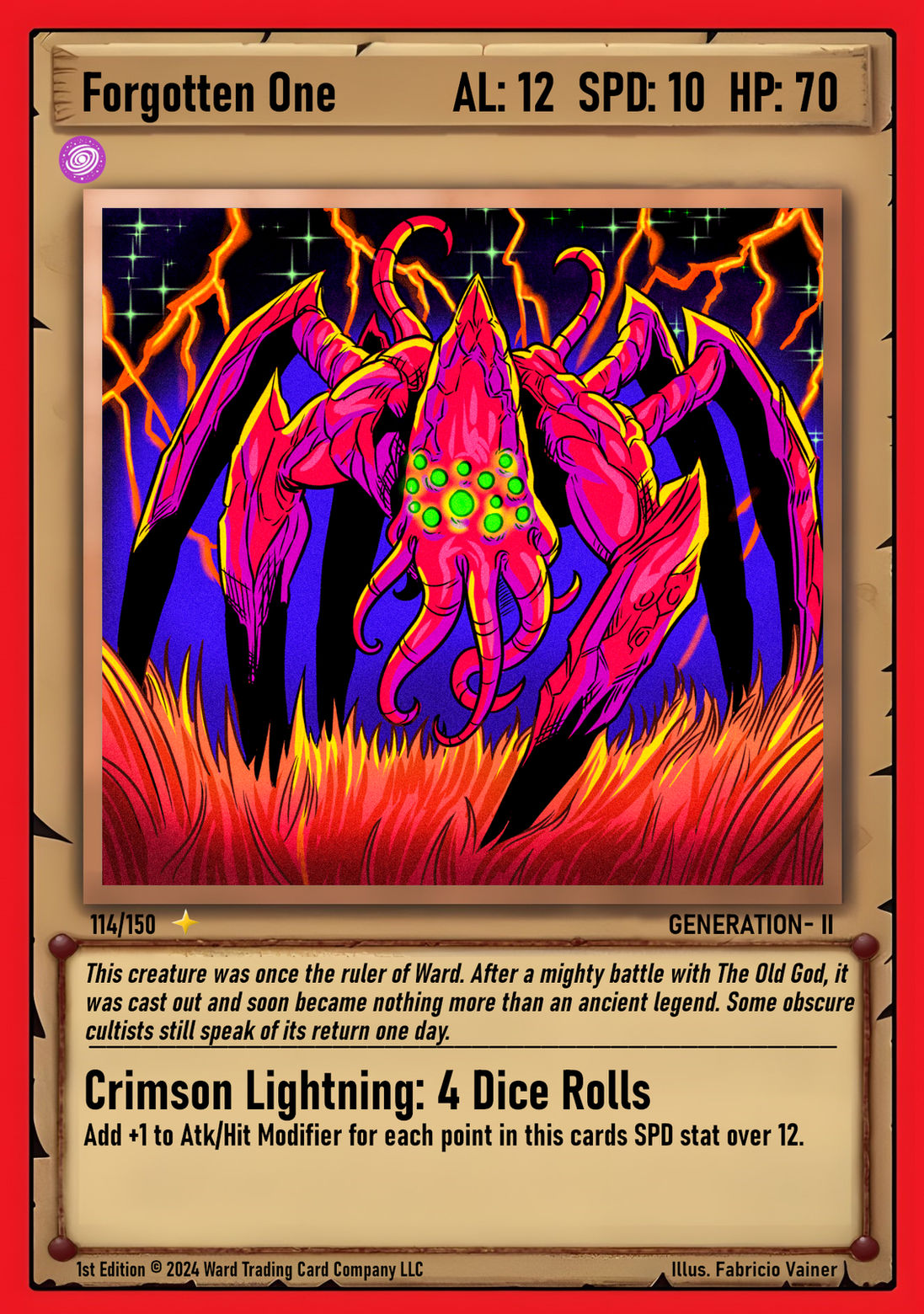 114 Forgotten One FOIL - Legendary