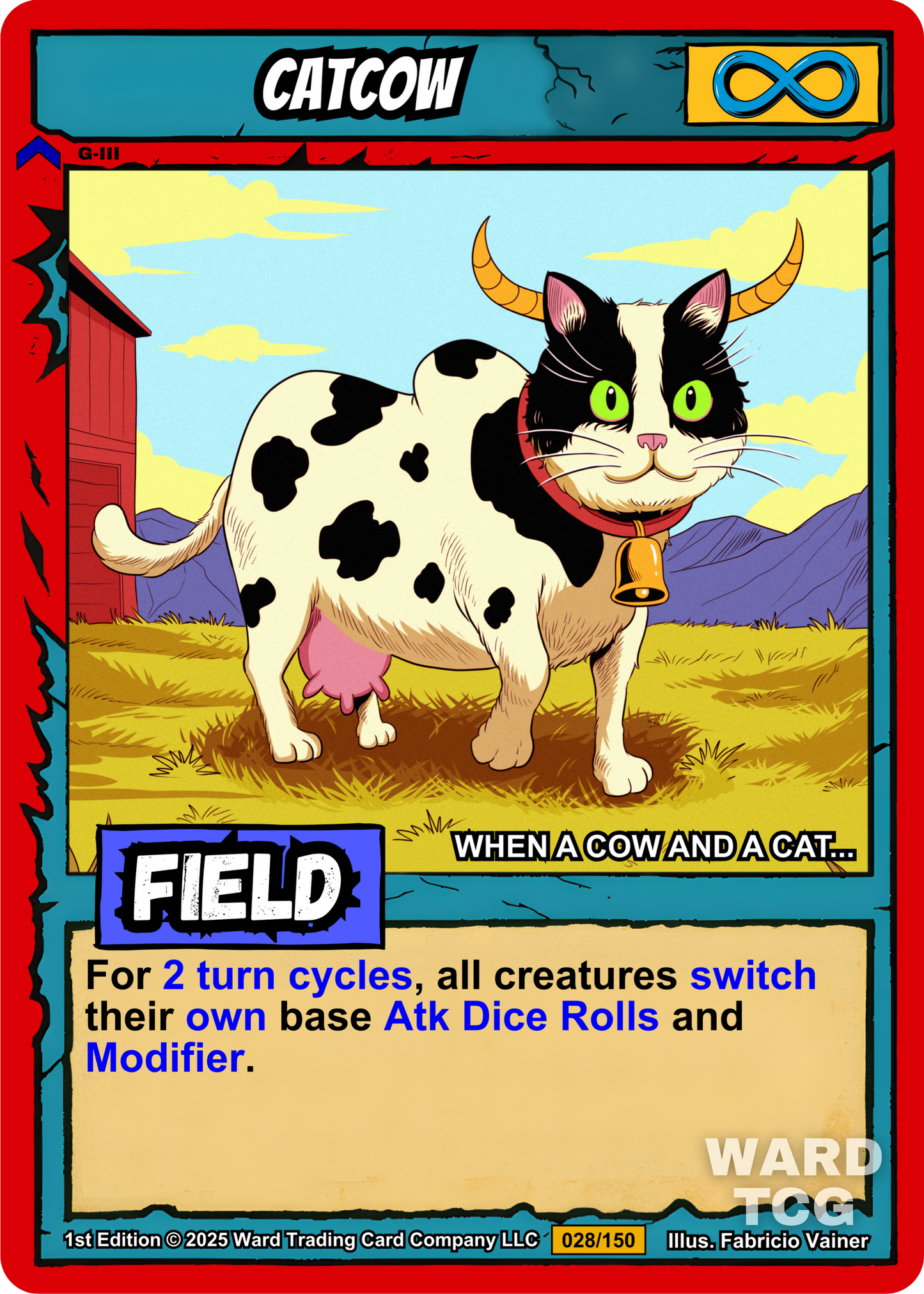028 Catcow FOIL - Rare