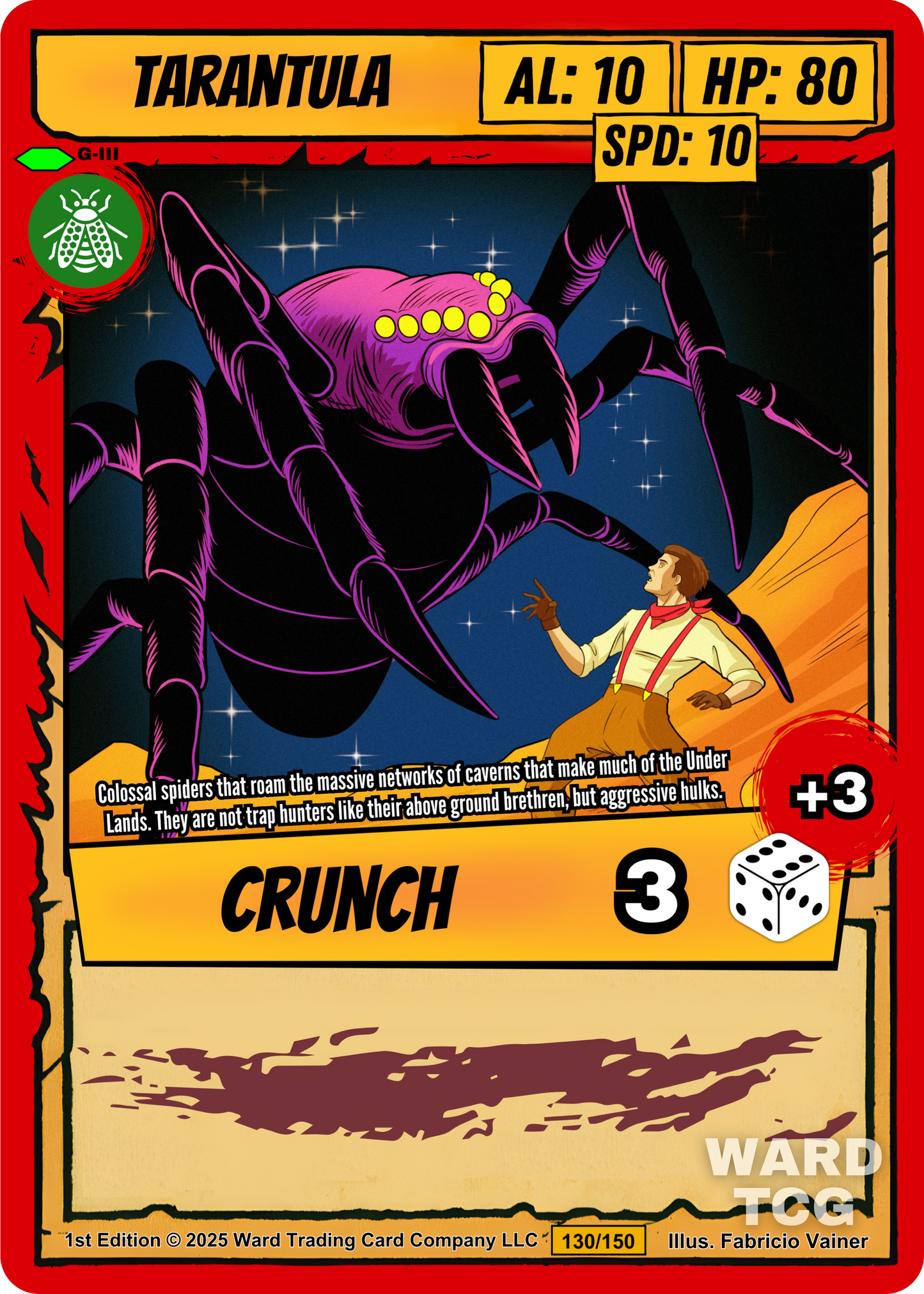 130 Tarantula FOIL - Uncommon