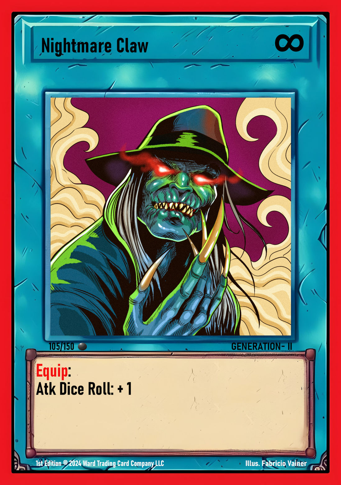 105 Nightmare Claw FOIL - Common