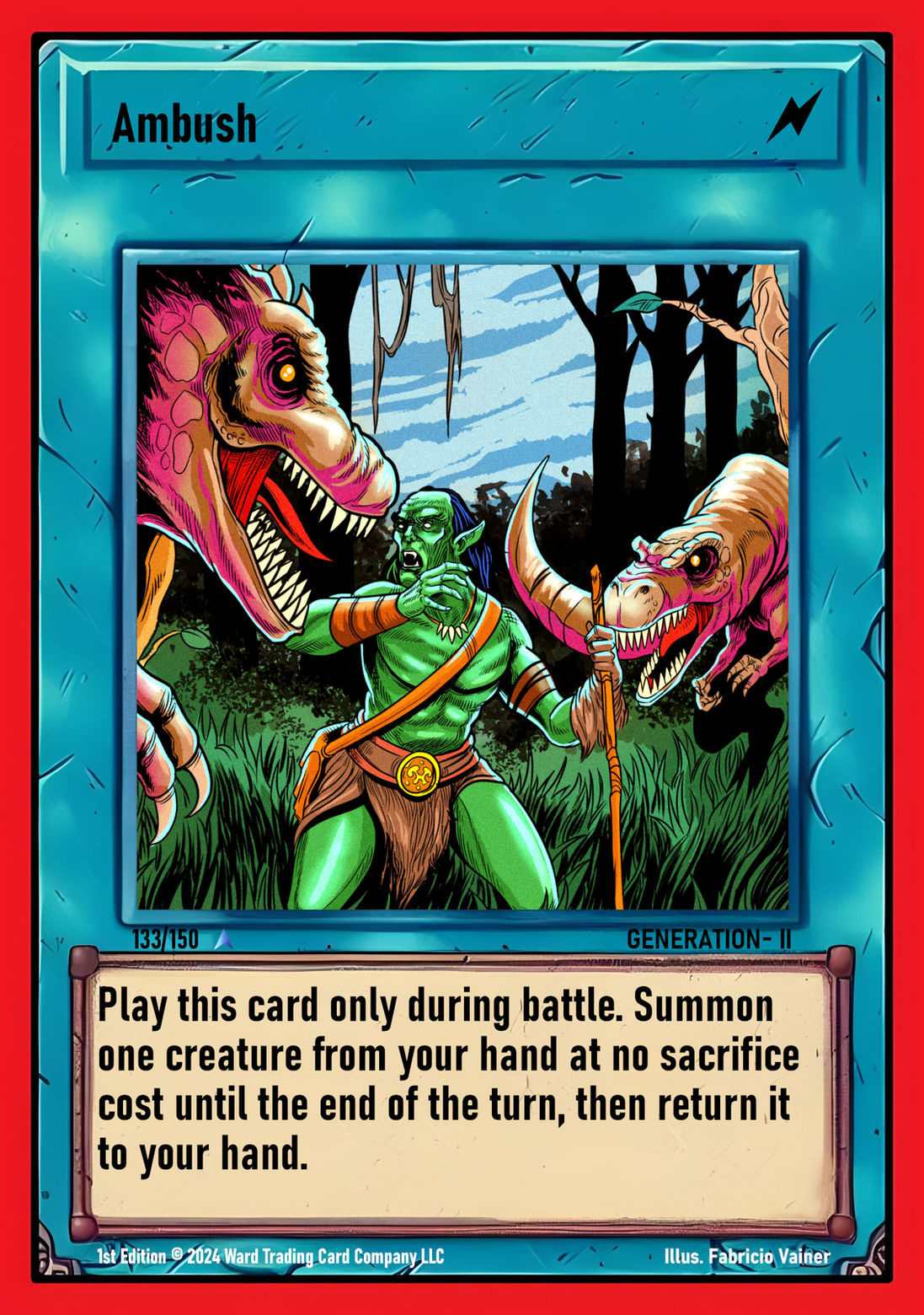 133 Ambush FOIL - Rare