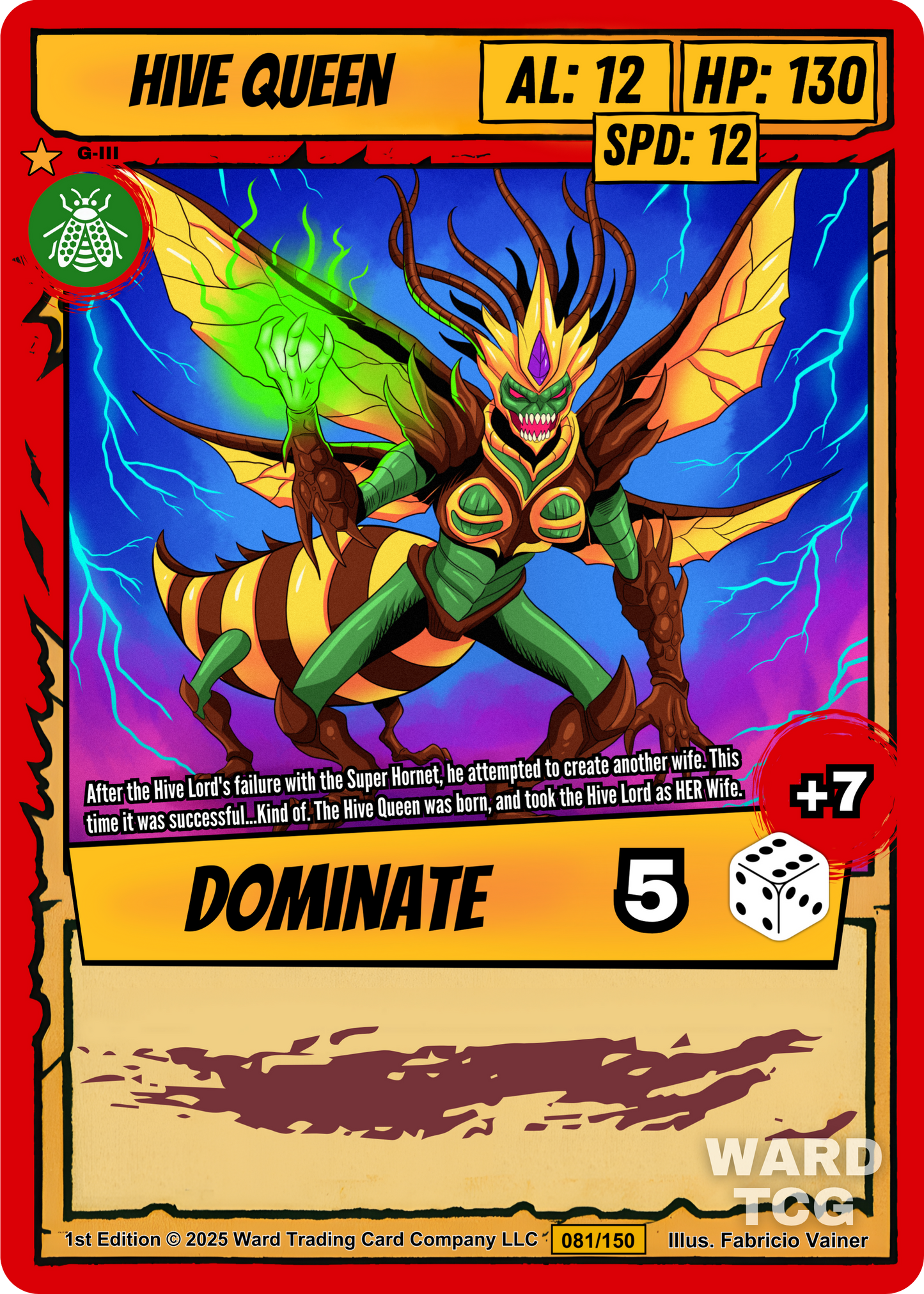 081 Hive Queen FOIL - Legendary