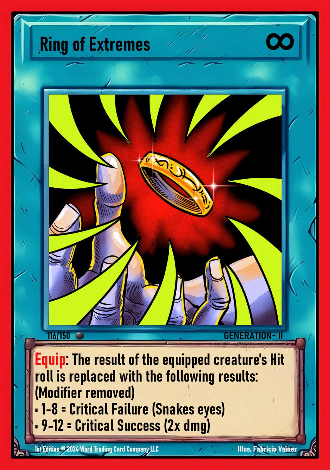 116 Ring Of Extremes FOIL - Common