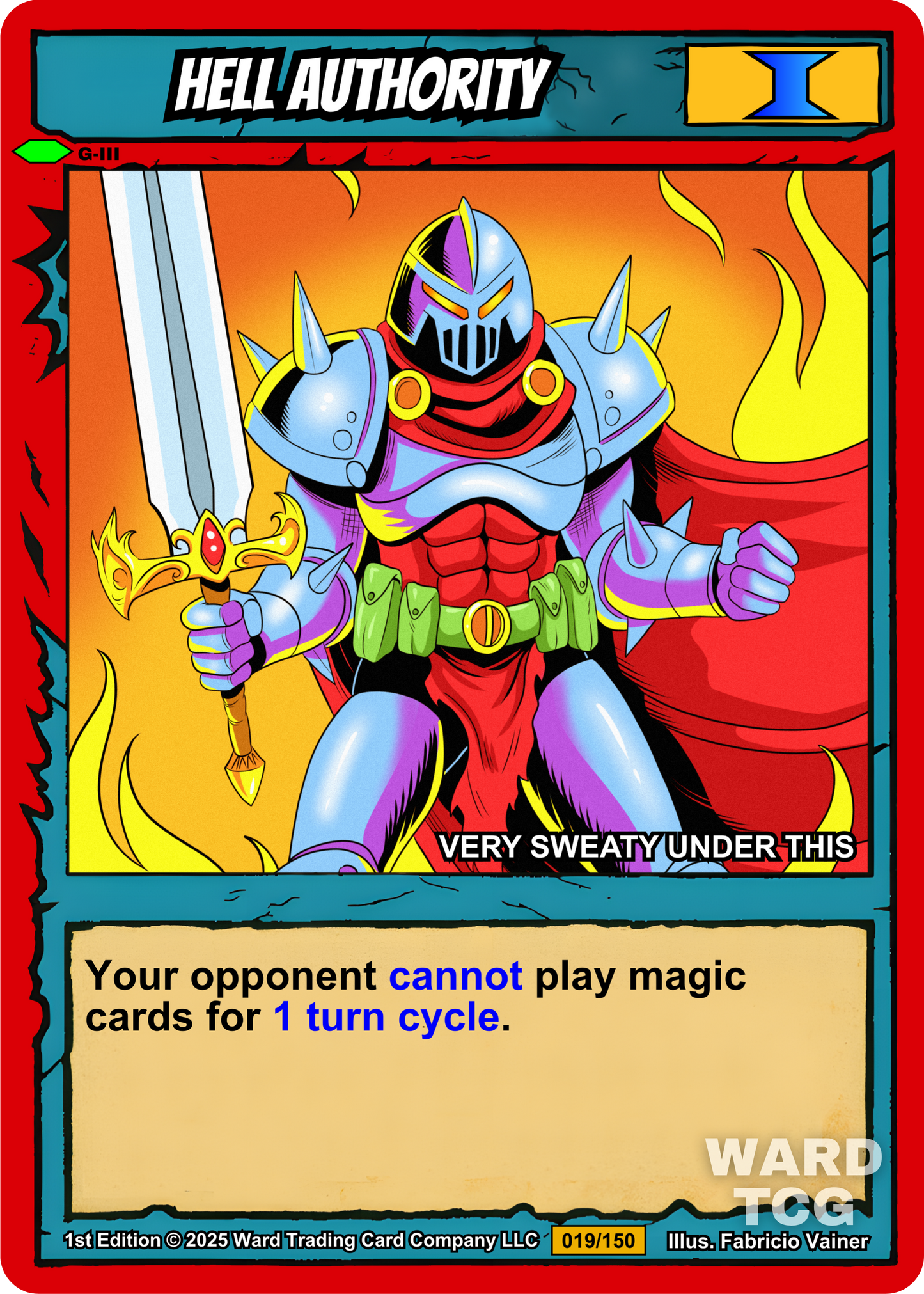 019 Hell Authority FOIL - Uncommon