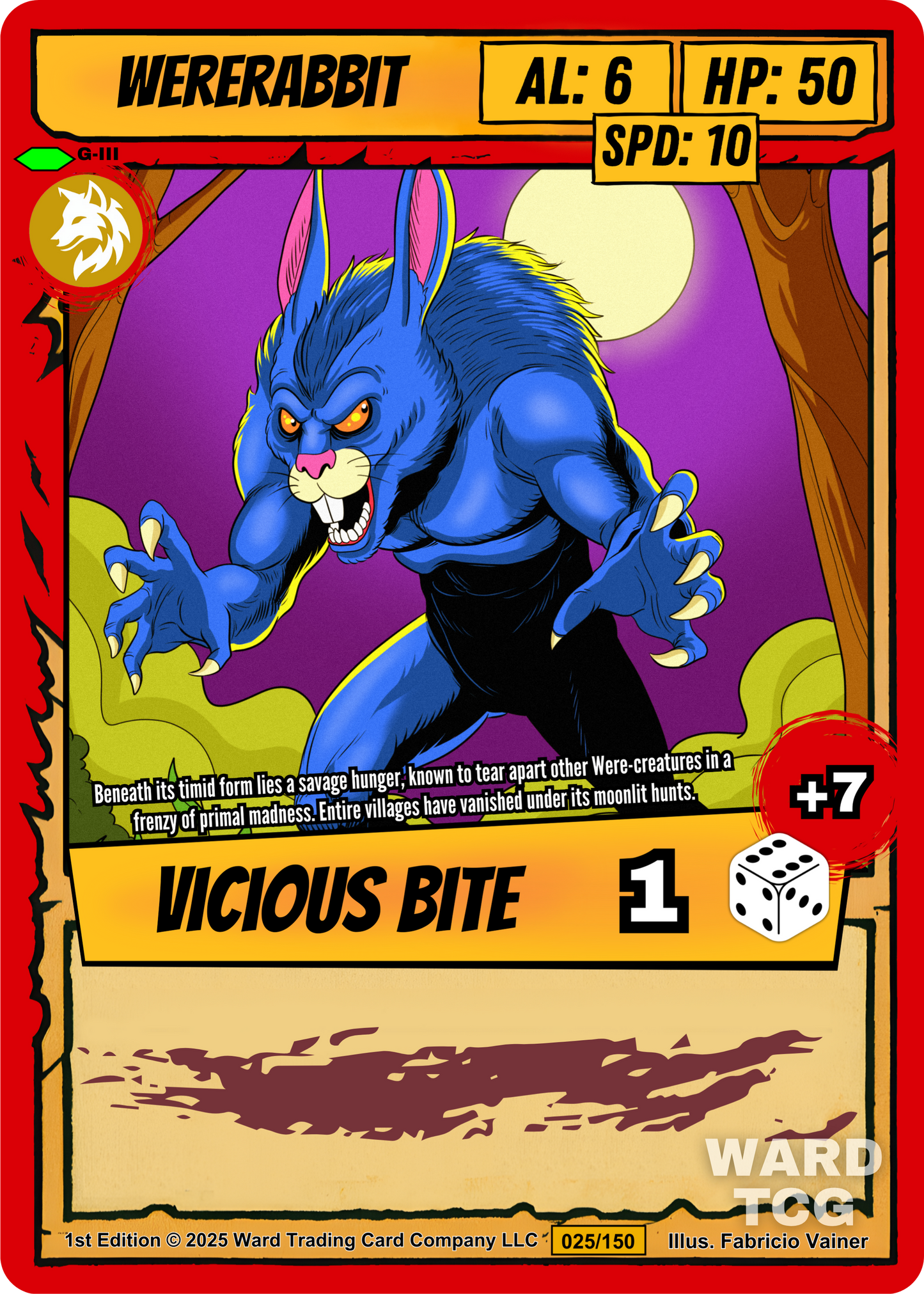025 Wererabbit FOIL - Uncommon