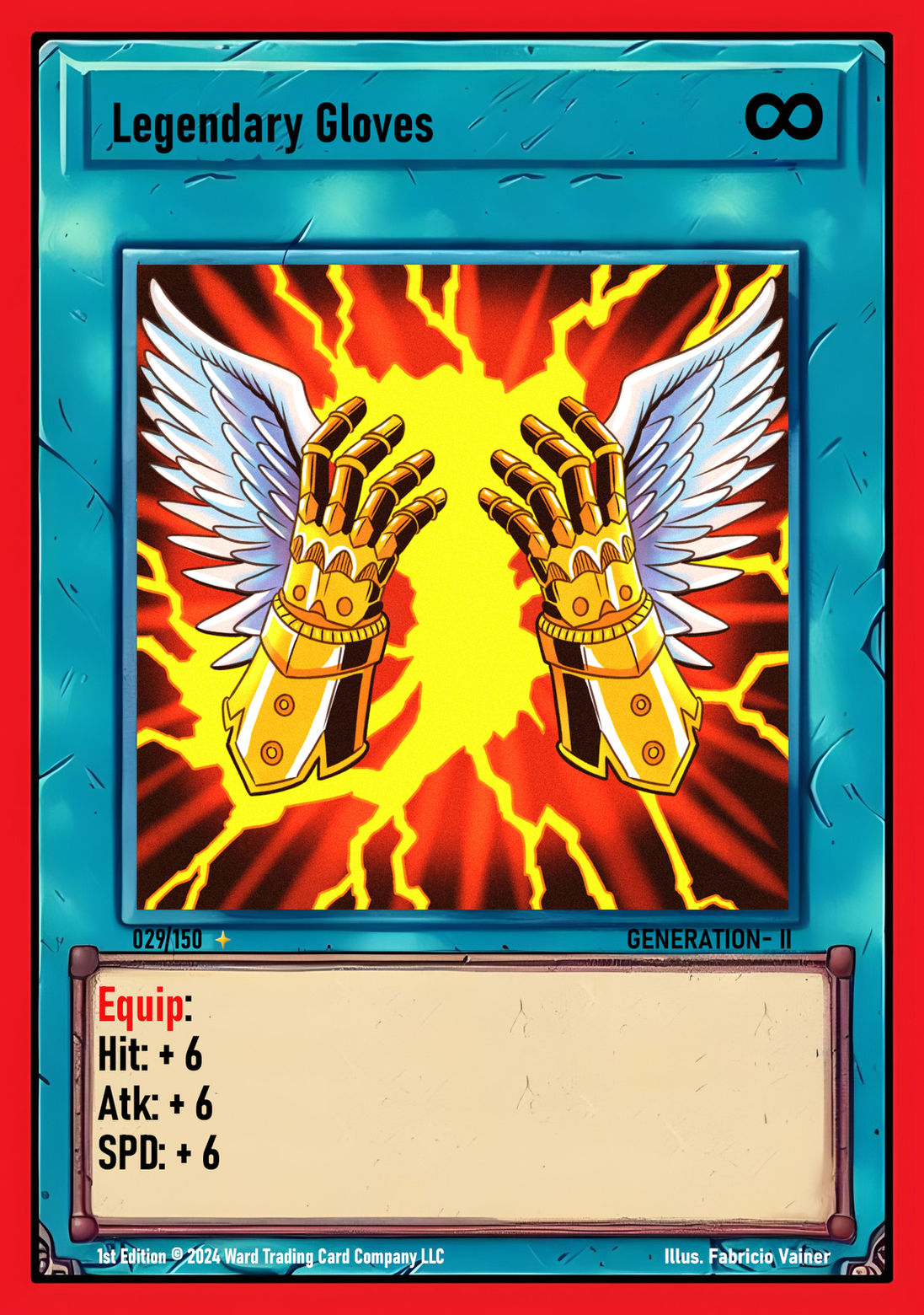 029 Legendary Gloves FOIL - Legendary