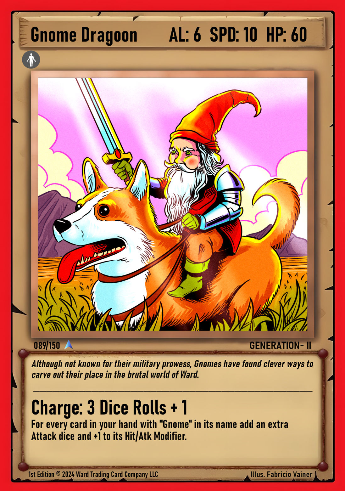 089 Gnome Dragoon FOIL - Rare