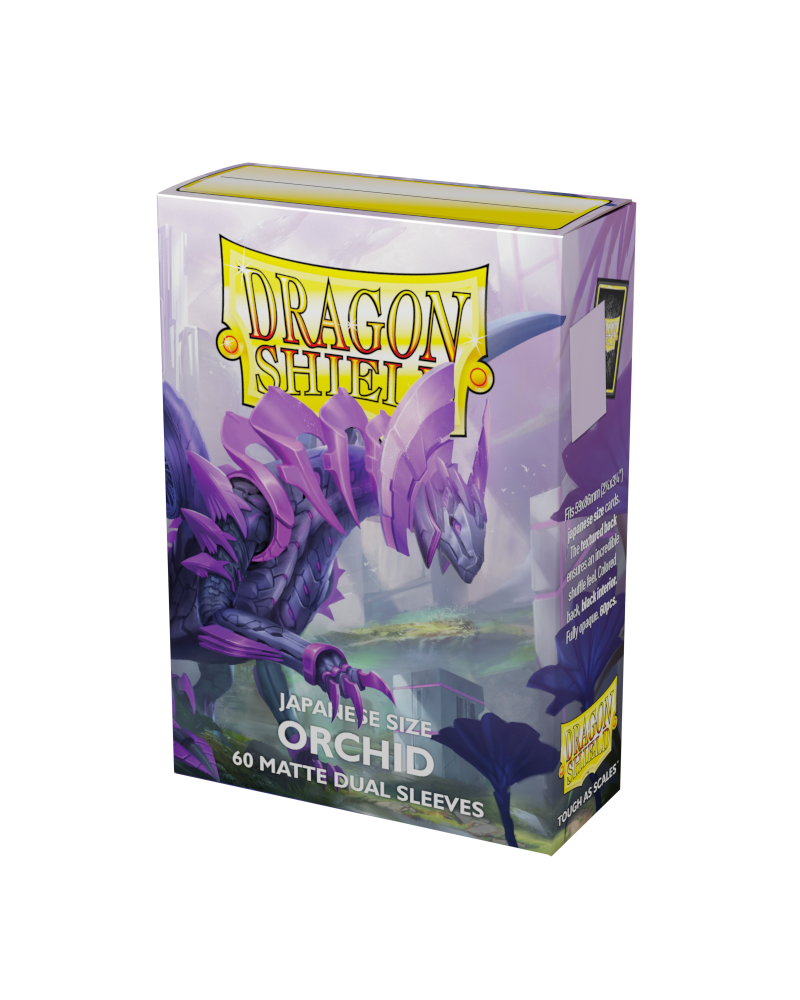 Dragon Shield Dual Matte Japanese Size - Orchid (60 ct.)
