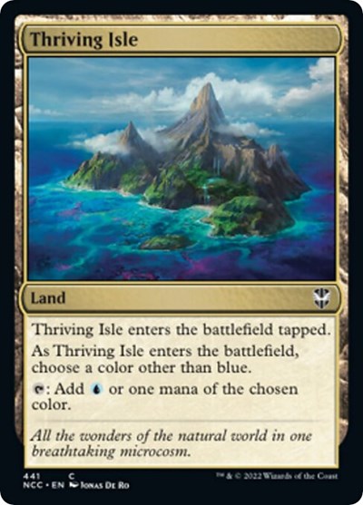 Thriving Isle (Commander: Streets of New Capenna) Light Play