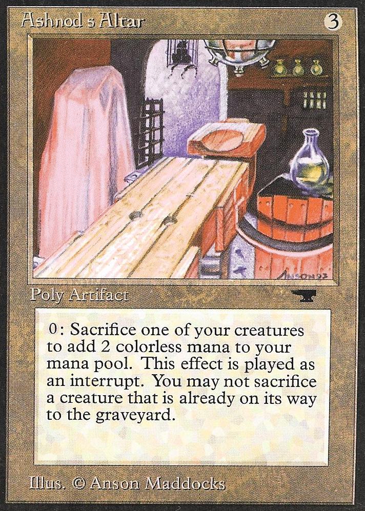 Ashnod's Altar (Antiquities) Near Mint