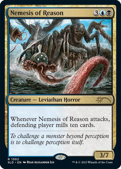 Nemesis of Reason (Secret Lair) Light Play Foil