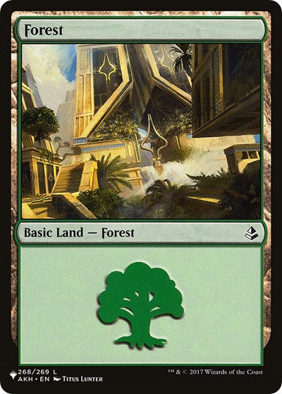 Forest (268) (Secret Lair Commander: From Cute to Brute) Light Play
