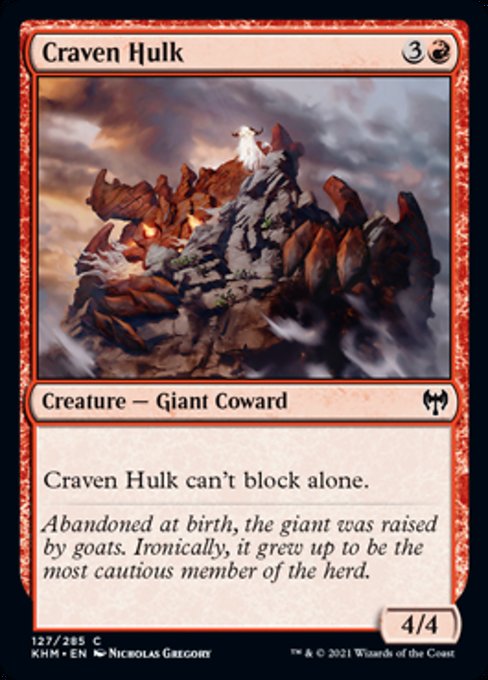 Craven Hulk (Kaldheim) Medium Play
