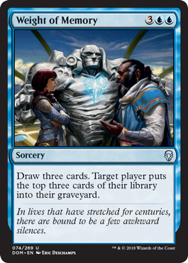 Weight of Memory (Dominaria) Light Play
