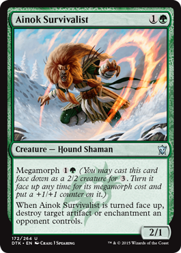 Ainok Survivalist (Dragons of Tarkir) Light Play