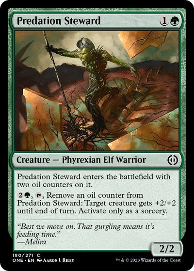 Predation Steward (Phyrexia: All Will Be One) Light Play