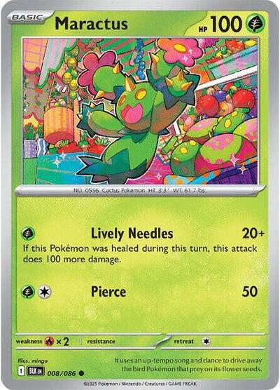 Maractus (SV: Black Bolt) Light Play