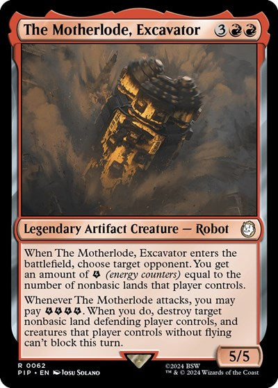 The Motherlode, Excavator (Universes Beyond: Fallout) Light Play