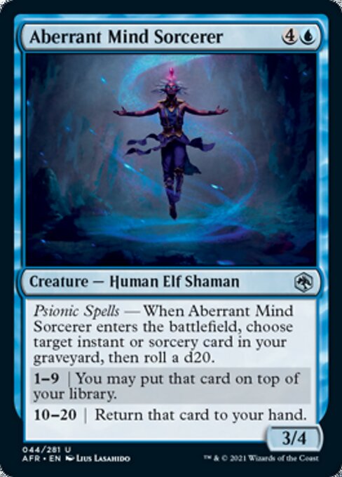Aberrant Mind Sorcerer (Adventures in the Forgotten Realms) Light Play