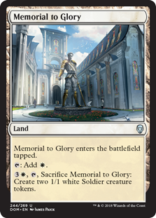 Memorial to Glory (Dominaria) Light Play
