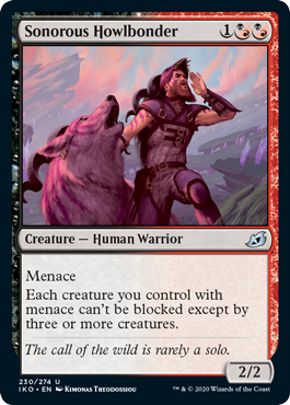 Sonorous Howlbonder (Ikoria: Lair of Behemoths) Light Play