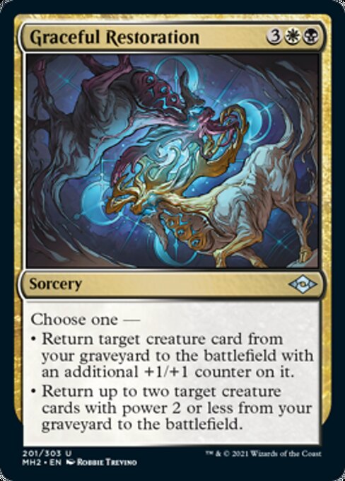 Graceful Restoration (Modern Horizons 2) Light Play Foil