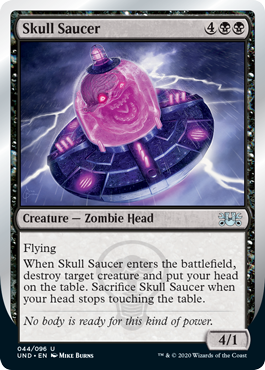 Skull Saucer (Unsanctioned) Light Play