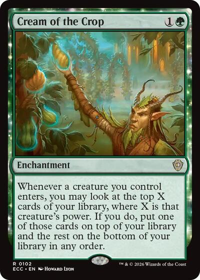 Cream of the Crop (Commander: Lorwyn Eclipsed) Light Play