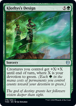 Klothys's Design (Theros Beyond Death) Light Play