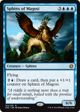 Sphinx of Magosi (Conspiracy: Take the Crown) Light Play