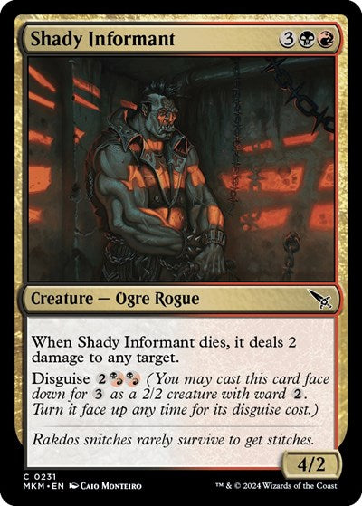 Shady Informant (Murders at Karlov Manor) Light Play