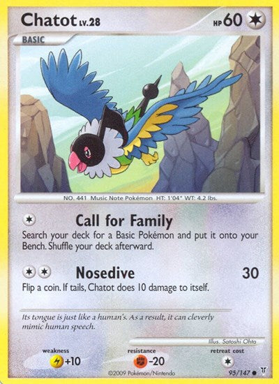 Chatot (Supreme Victors) Damaged / Poor