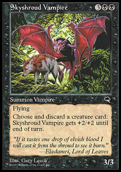 Skyshroud Vampire (Tempest) Light Play