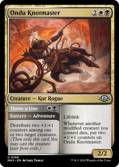 Ondu Knotmaster (Modern Horizons 3) Light Play Foil