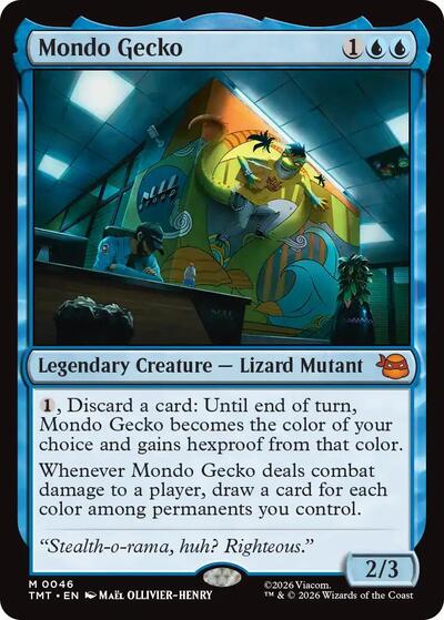 Mondo Gecko (Teenage Mutant Ninja Turtles) Light Play