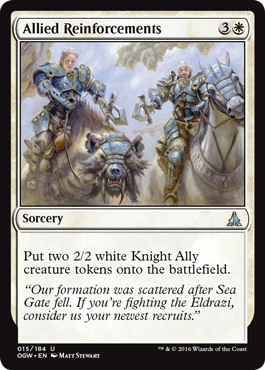 Allied Reinforcements (Oath of the Gatewatch) Light Play